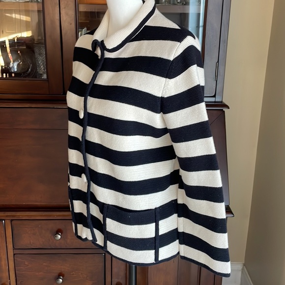 Chinti & Parker Knit Striped Sweater Cardigan M - Picture 12 of 14